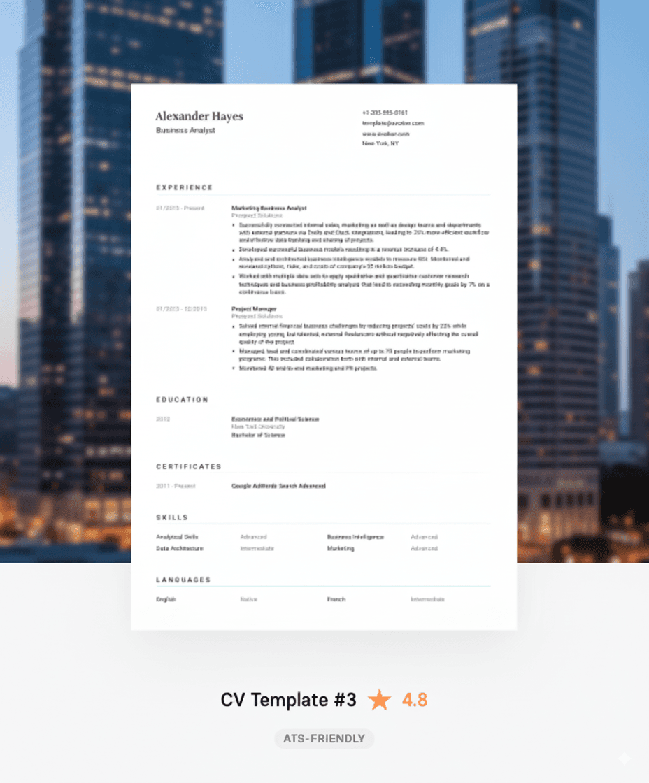 Job search transformation